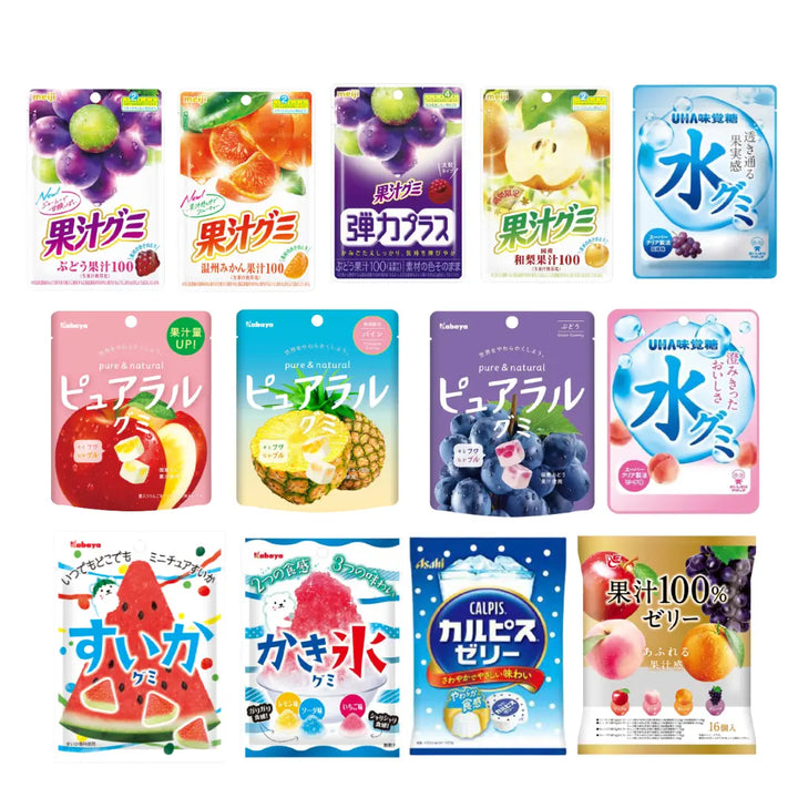 일본 신상 젤리 국민젤리 모음전 19종 - 모코몬 일본직구
