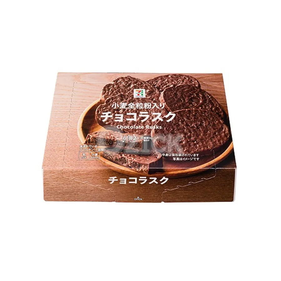 [세븐일레븐] 초코 러스크 6매입 - 모코몬 일본직구