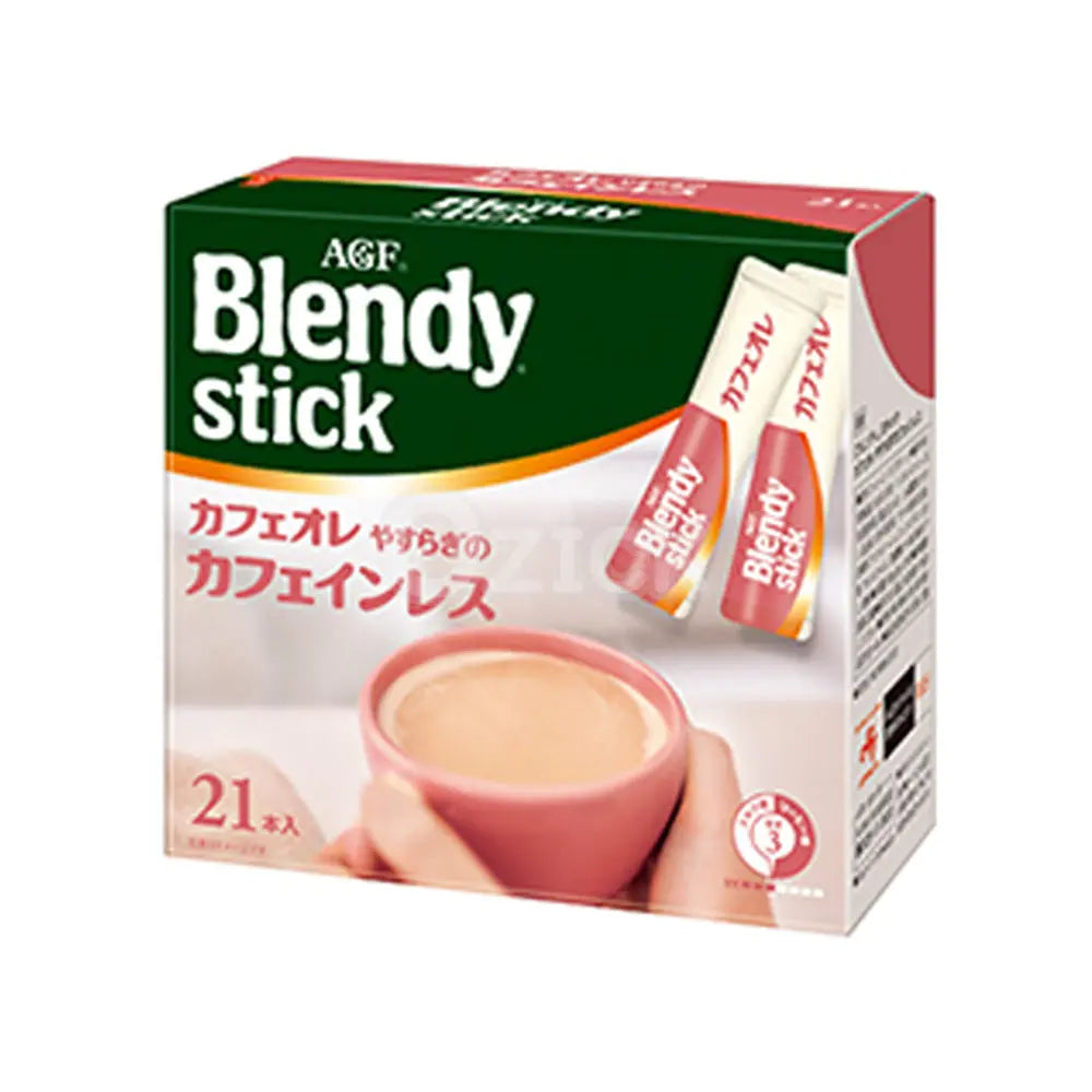 [AGF] 블랜디®스틱 카페오레 편안한 카페인리스 21개입 - 모코몬 일본직구