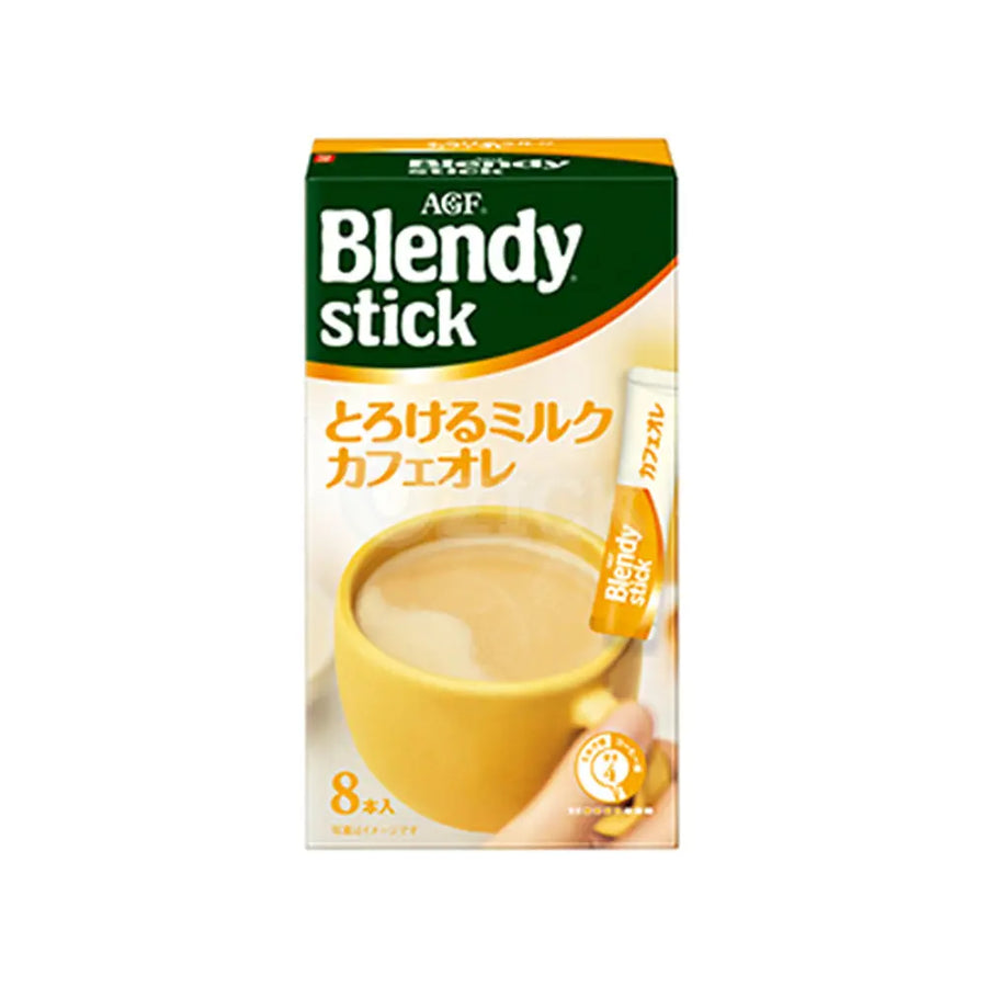 [AGF] 블랜디®스틱 녹는 밀크 카페오레 8개입 - 모코몬 일본직구