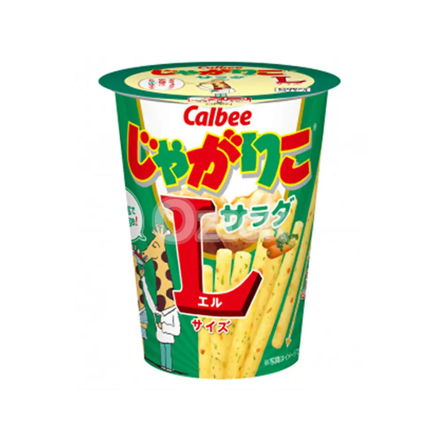 [CALBEE] 가루비 자가리코 L사이즈 샐러드맛 72g - 모코몬 일본직구