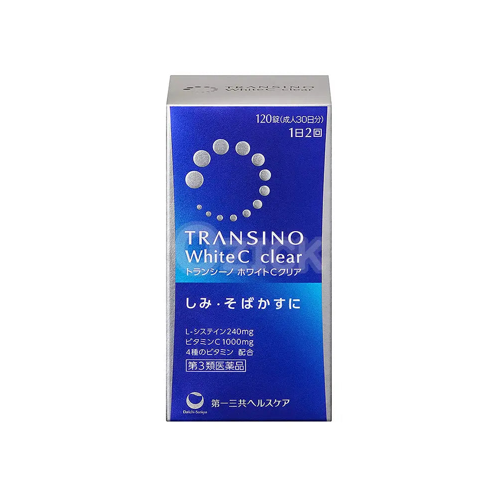 [DAIICHI SANKYO] 트란시노 화이트C 클리어 120정 - 모코몬 일본직구