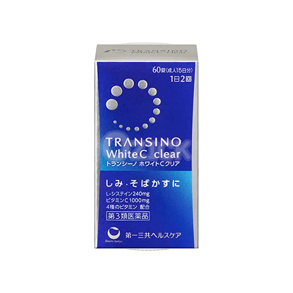 [DAIICHI SANKYO] 트란시노 화이트C 클리어 60정 - 모코몬 일본직구