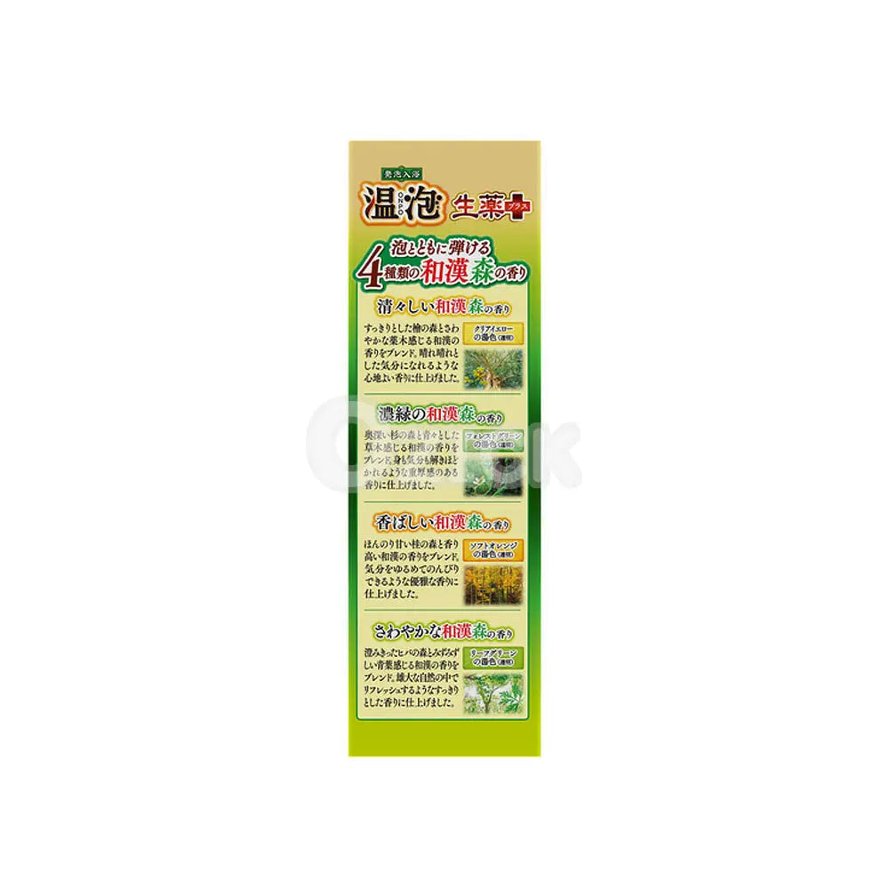 [EARTH CHEMICAL] 온포 ONPO 생약플러스 와한숲향 12정입 - 모코몬 일본직구