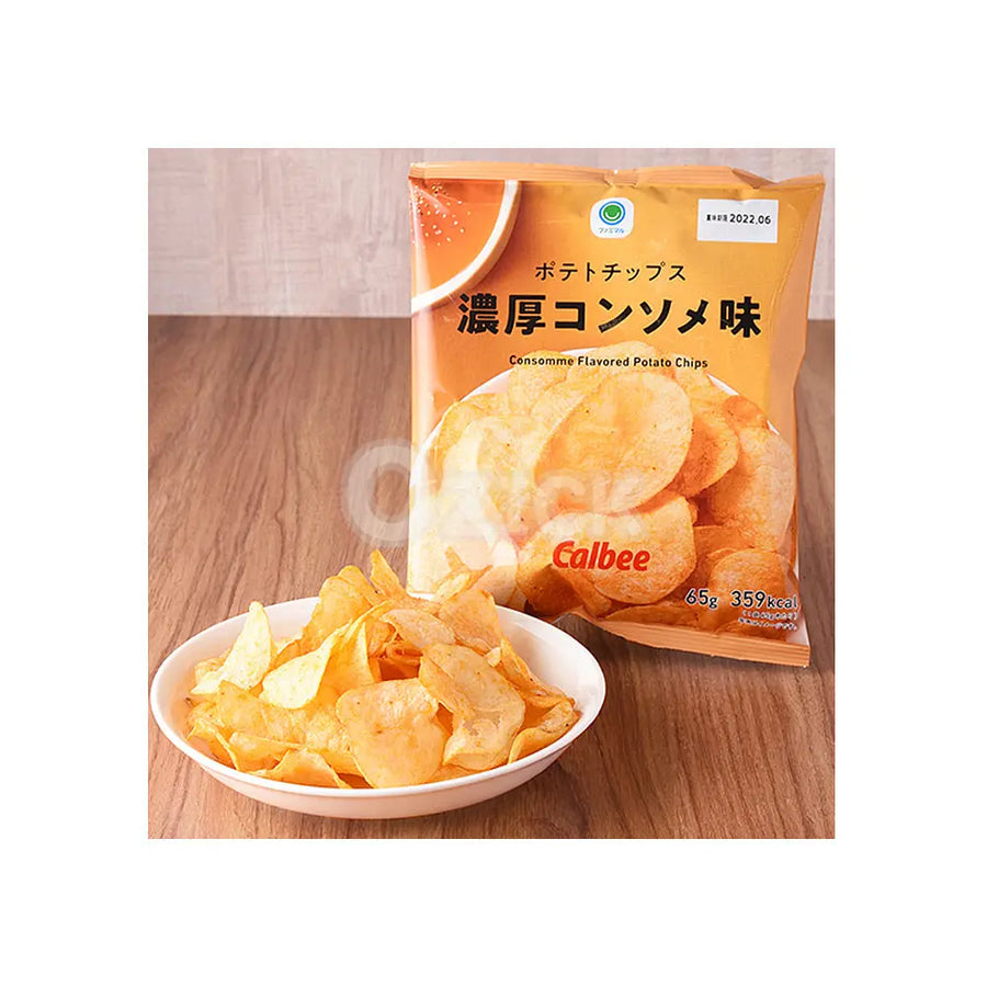 [FAMILY MART] 감자칩 진한 콘소메맛 - 모코몬 일본직구