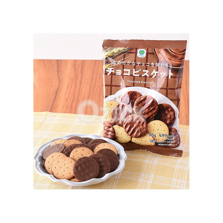 [FAMILY MART] 부드러운 초코를 맛보는 초코 비스킷 - 모코몬 일본직구