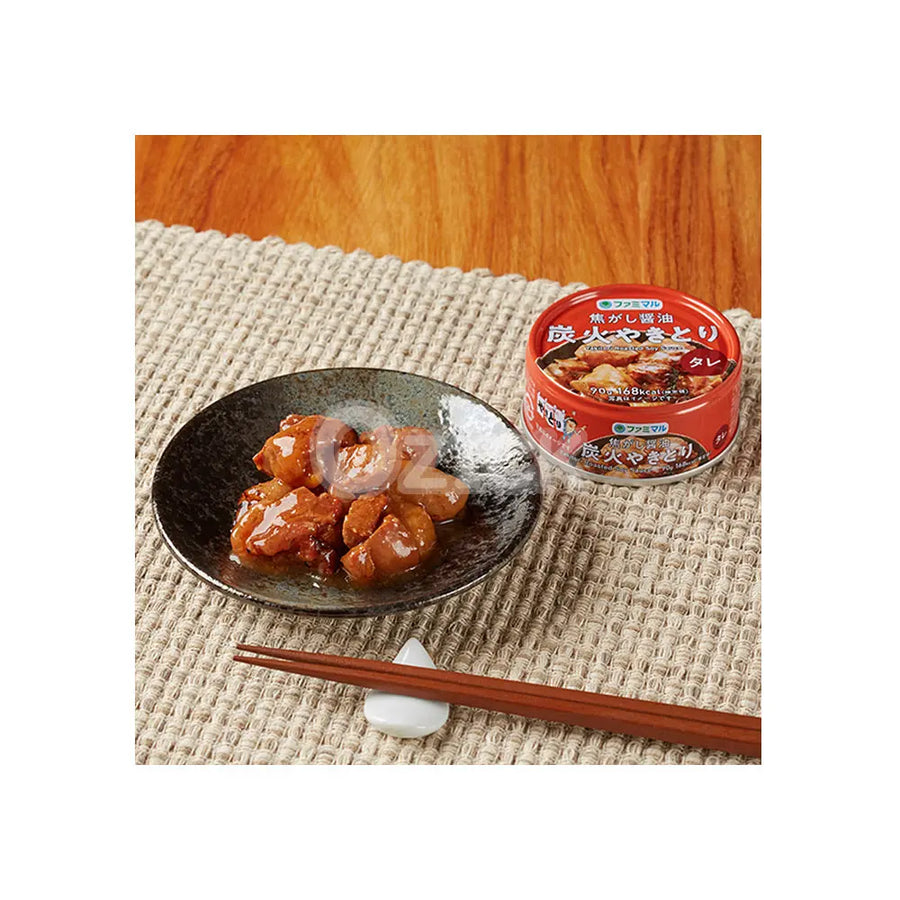 [FAMILY MART] 끓인 간장에 숯불 닭고기 양념 통조림 - 모코몬 일본직구