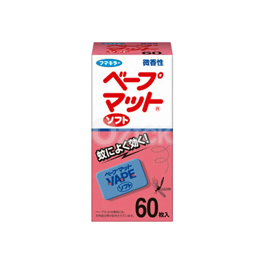 [FUMAKILLA] 베이프 매트 소프트 60매입 - 모코몬 일본직구