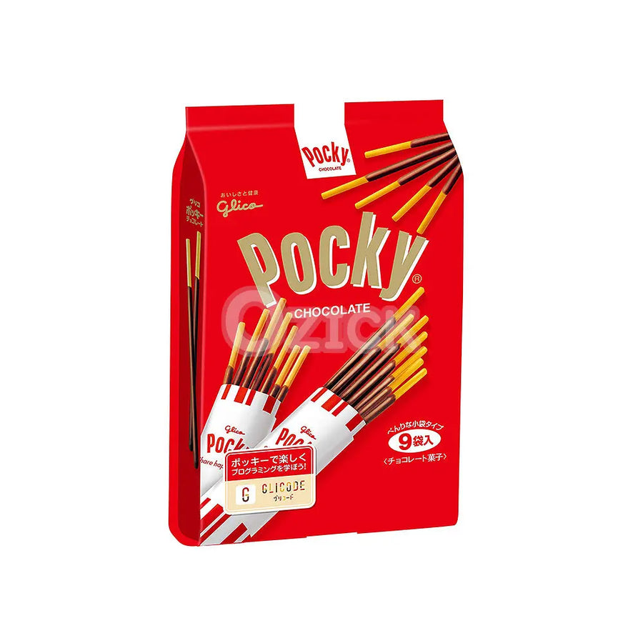 [GLICO] 포키 초콜릿 9봉입 - 모코몬 일본직구