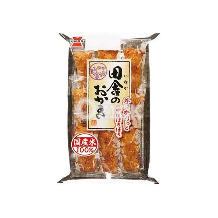 [IWATSUKA SEIKA] 시골의 찰떡 센베이 간장맛 9개입 - 모코몬 일본직구