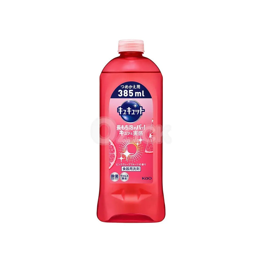 [KAO] 큐큣토 핑크 자몽 향기 리필 385ml - 모코몬 일본직구