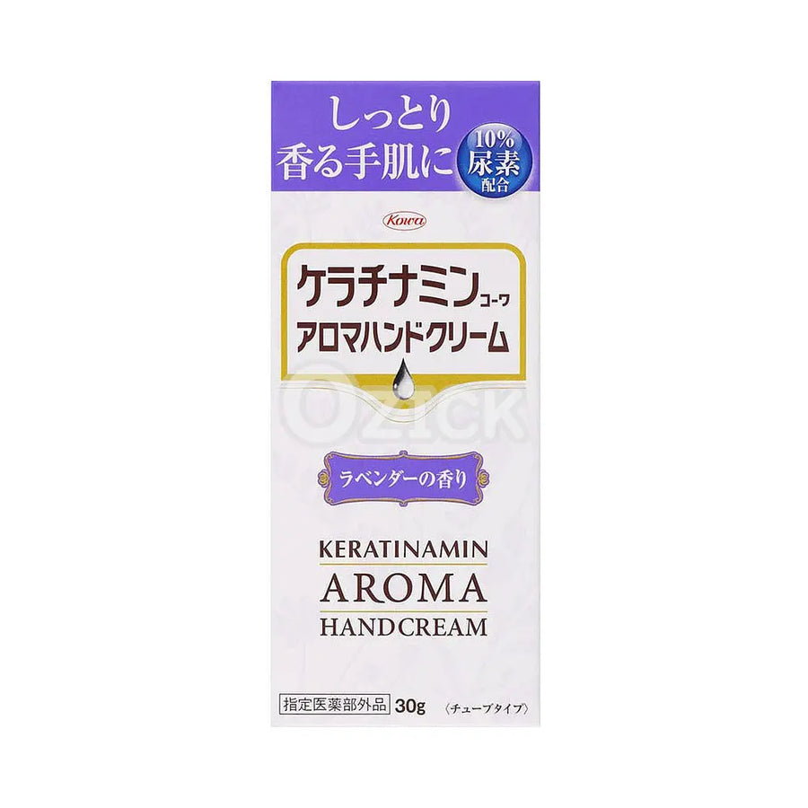 [KOWA] 케라치나민 코와아로마 핸드크림 라벤다향 30g - 모코몬 일본직구