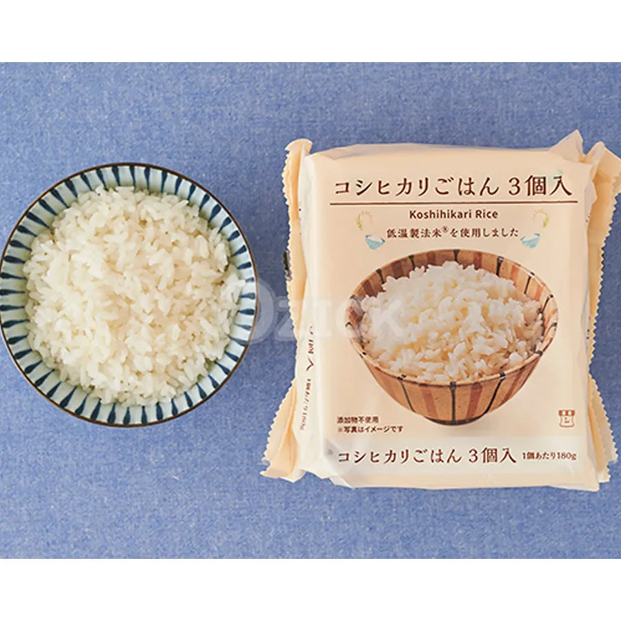 [LAWSON] 고시히카리 즉석밥 3개입 - 모코몬 일본직구