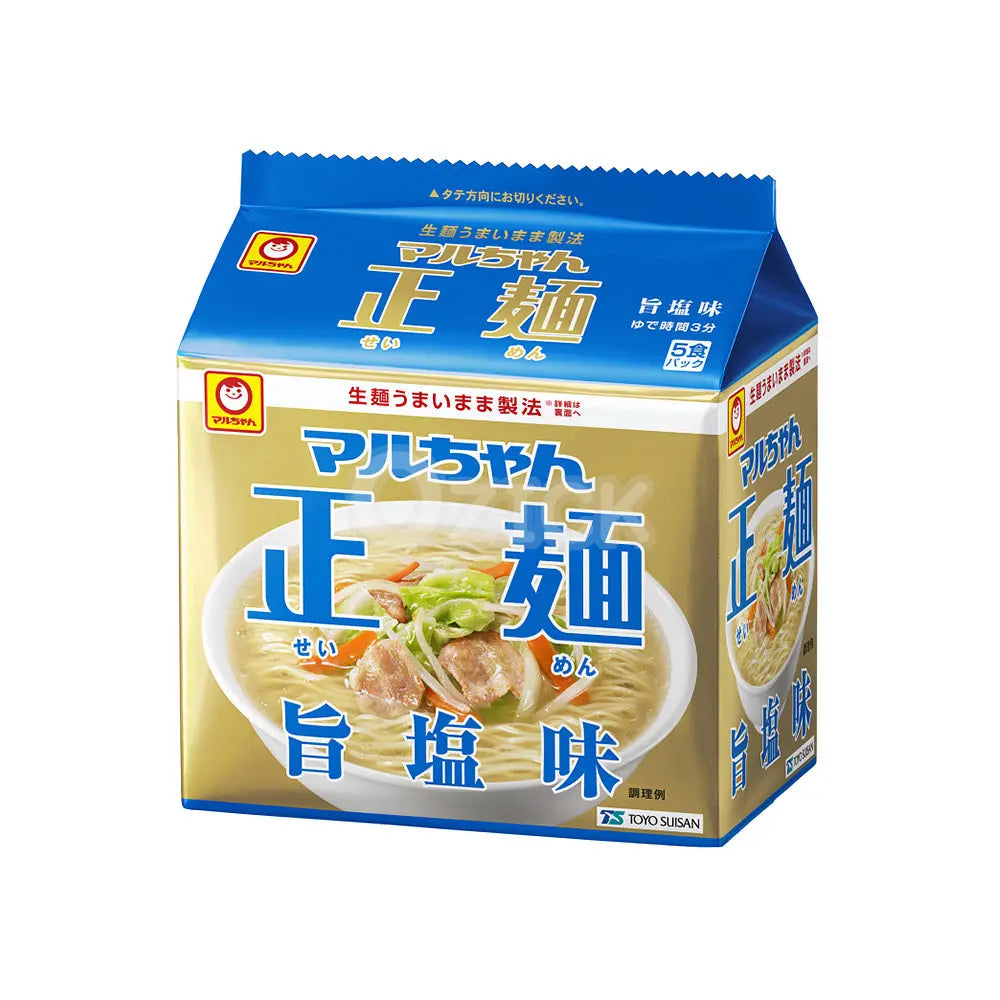[MARUCHAN] 마루짱세이멘 소금 라멘 5봉입 - 모코몬 일본직구