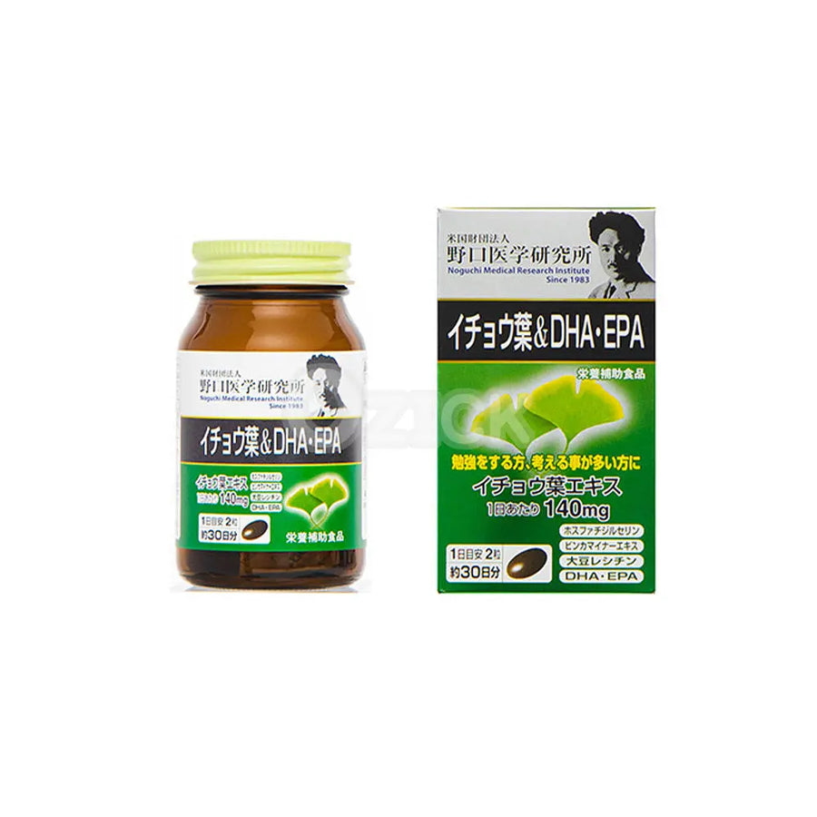 [NOGUCHI] 은행잎&DHA+EPA 60정 - 모코몬 일본직구