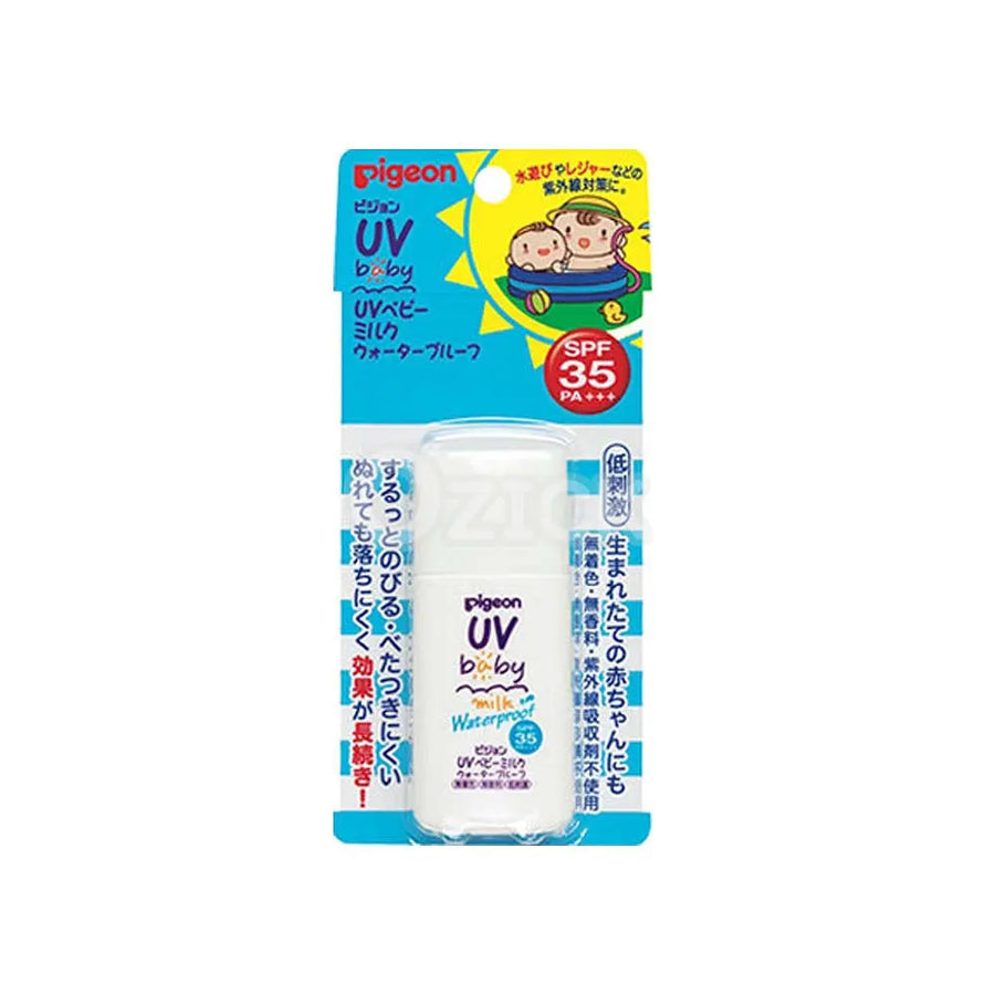 [PIGEON] UV 베이비 밀크 워터프루프 SPF35 · PA+++ 30g - 모코몬 일본직구