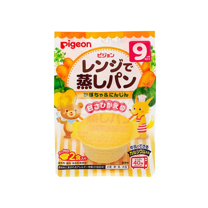 [PIGEON] 렌지로 찐빵 호박&당근 - 모코몬 일본직구