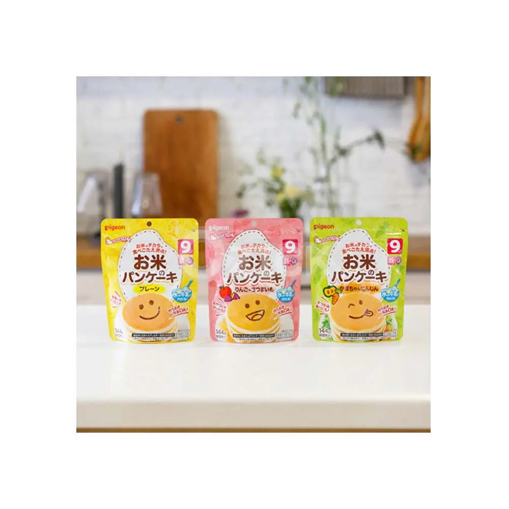 [PIGEON] 쌀 팬케이크 호박&당근 - 모코몬 일본직구