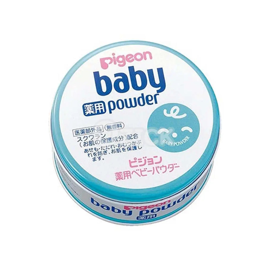 [PIGEON] 베이비 파우더 약용·블루 캔 - 모코몬 일본직구