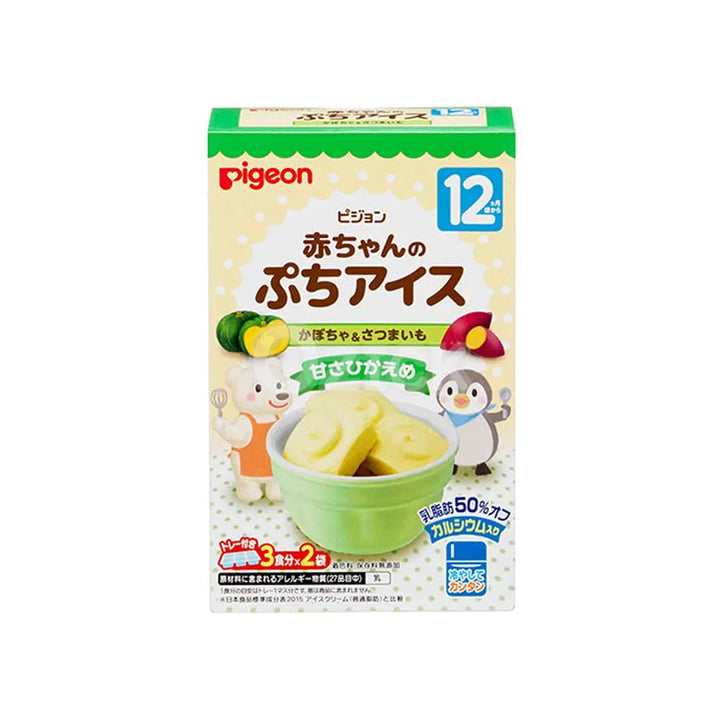 [PIGEON] 아기용 미니 아이스크림 호박&고구마 - 모코몬 일본직구