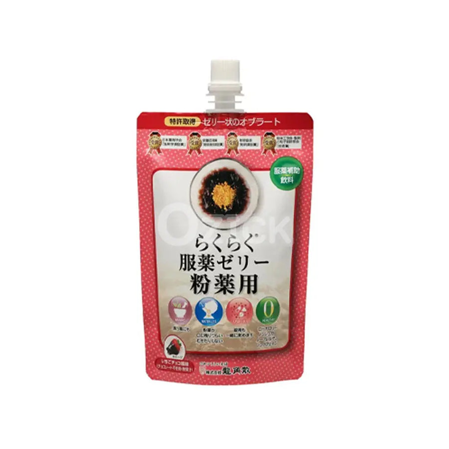 [RYUKAKUSAN] 편하게 복용젤리 가루약 타입 딸기 초코 맛 200g - 모코몬 일본직구