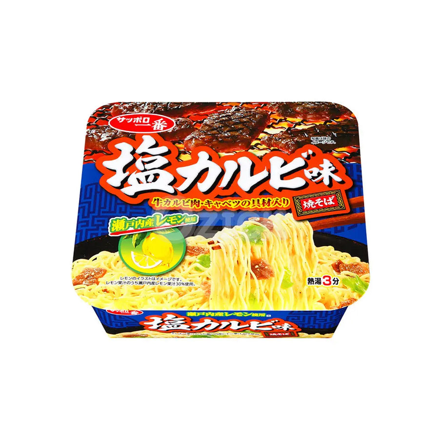 [SANYO FOODS] 삿포로 이치방 소금 갈비 맛 야끼소바 - 모코몬 일본직구