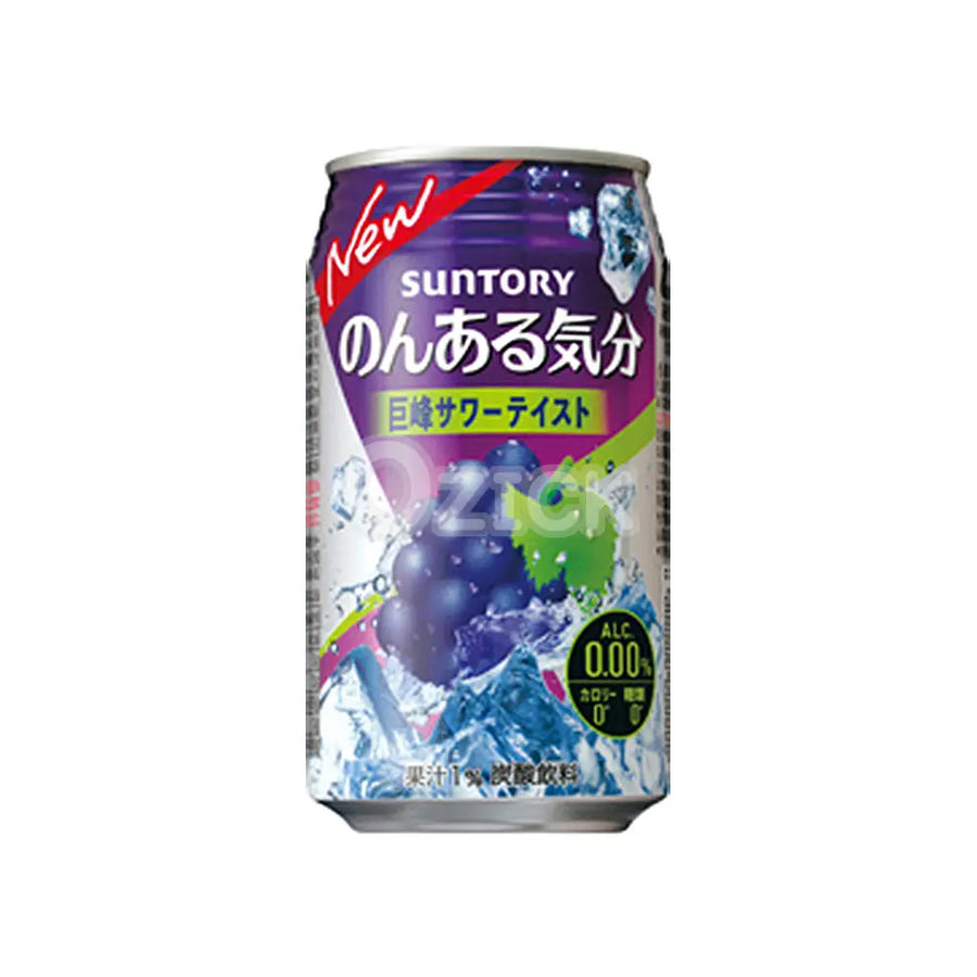 [SUNTORY] 만족스러운 기분 거봉 사워 맛 350ml - 모코몬 일본직구