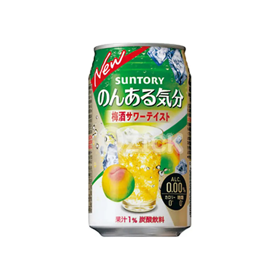 [SUNTORY] 만족스러운 기분 매실주 사워 맛 350ml - 모코몬 일본직구