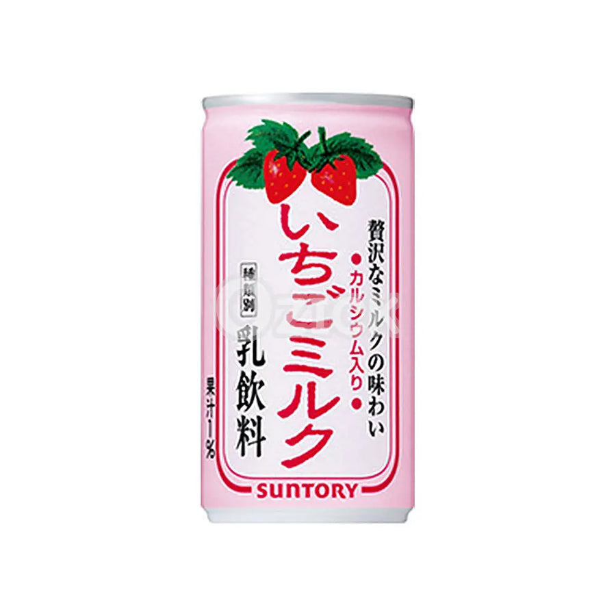 [SUNTORY] 딸기 우유 캔190g - 모코몬 일본직구
