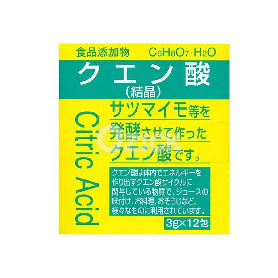 [TAIYO-PHARM] 구연산 (분포)3g*12H - 모코몬 일본직구