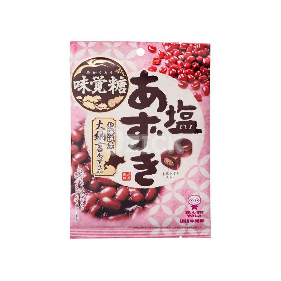 [UHA MIKAKUTO] 소금 팥 캔디 109g - 모코몬 일본직구