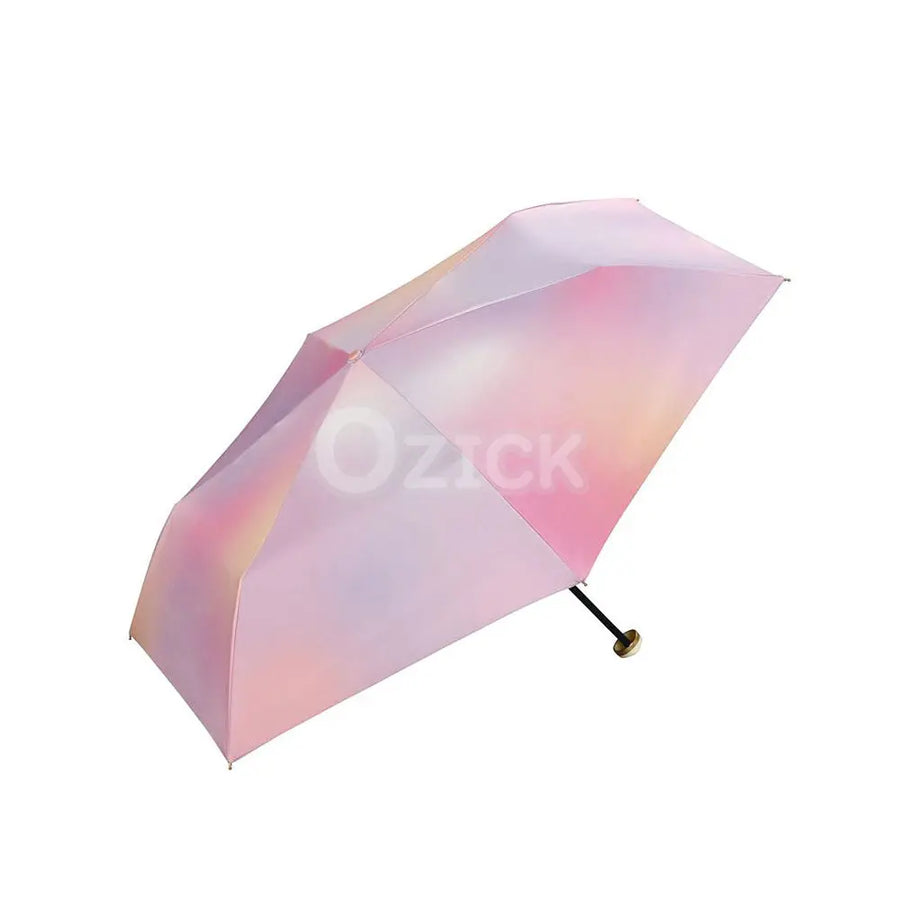 [WPC] 양산 접이식 우산 차광 그라데이션 mini 핑크 - 모코몬 일본직구